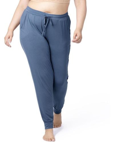 Kindred Bravely Plus Size Everyday Postpartum Lounge sweatpants - Blue