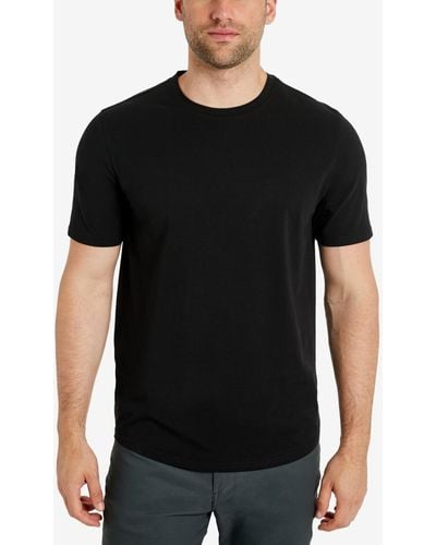 Kenneth Cole Performance Crewneck T-shirt - Black