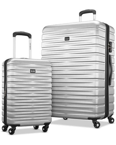 Samsonite Uptempo X Hardside 2 Piece Carry-on And Large Spinner Set - Gray