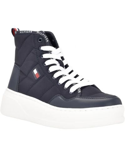 Tommy Hilfiger High-top sneakers for Women | Black Friday Sale & Deals up  to 80% off | Lyst