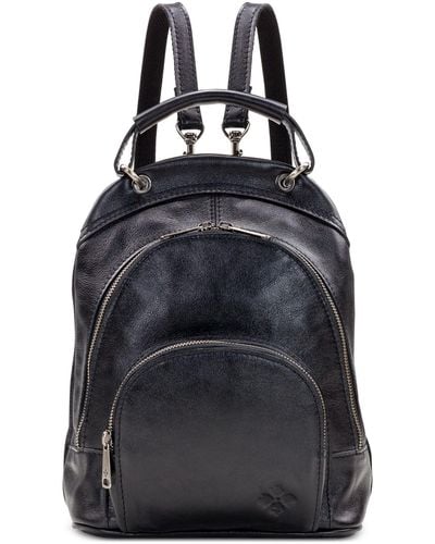 Patricia Nash Heritage Leather Alencon Backpack - Black