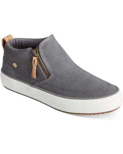 Sperry Top-Sider Crest Lug Side Zip Chukka Sneakers - Gray
