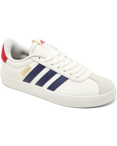 adidas Vl Court 3.0 Casual Sneakers From Finish Line - White
