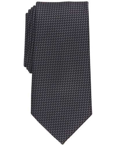 Perry Ellis Gordon Classic Neat Tie - Gray