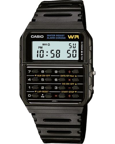 G-Shock Digital Calculator Resin Strap Watch 35mm - Black