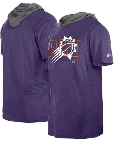 KTZ Phoenix Suns Active Hoodie T-shirt - Purple