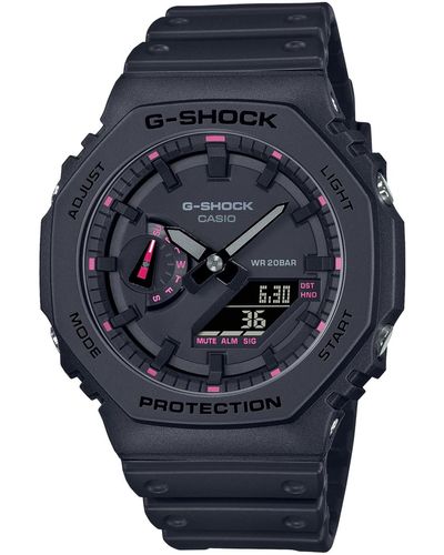 G-Shock Two-hand Quartz Analog Digital Resin Watch - Blue