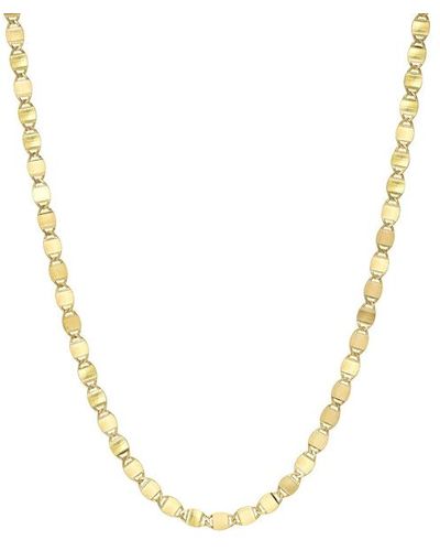 Zoe Lev Mirror Link 14 Chain Necklace - Black