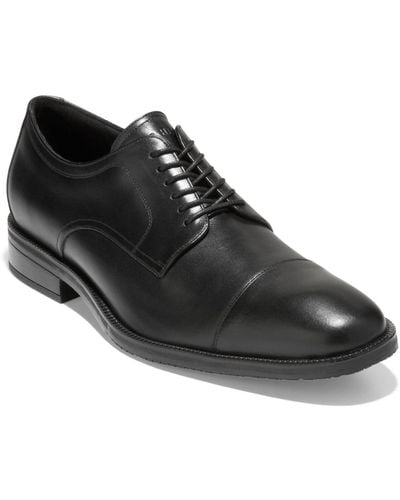 Cole Haan Modern Essentials Cap Oxford Shoes - Black