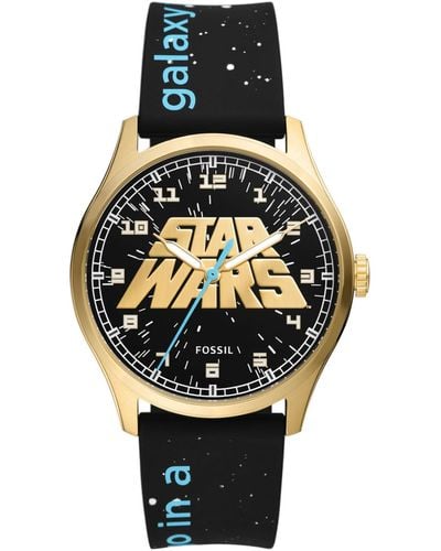Fossil Special Edition Star Wars Three-hand Silicone Watch - Metallic