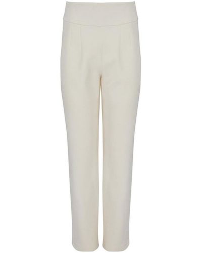 Nocturne High-waisted Carrot Pants - White