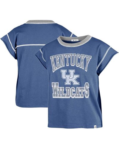 '47 Kentucky Wildcats Sound Up Maya Cutoff T-shirt - Blue