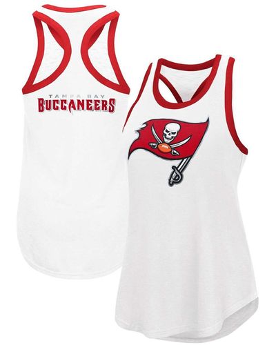 G-III 4Her by Carl Banks Tampa Bay Buccaneers Tater Tank Top - White