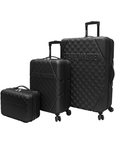 Steve Madden Karisma 3 Piece luggage Set - Black