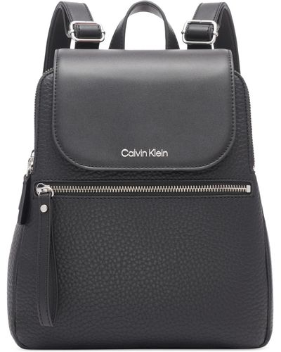 Calvin Klein Garnet Triple Compartment Backpack - Black