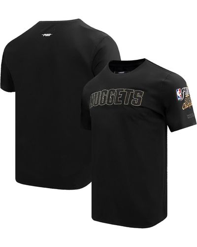 Pro Standard And Denver nuggets 2023 Nba Finals Champions T-shirt - Black