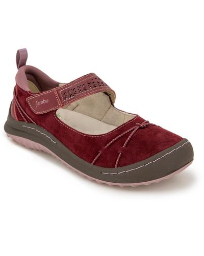 Jambu Sunrise-wide Flats - Red