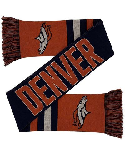 FOCO And Denver Broncos Reversible Thematic Scarf - White