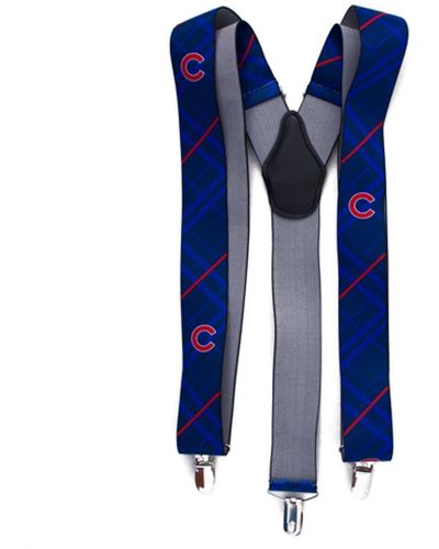 Eagles Wings Chicago Cubs Suspenders - Blue
