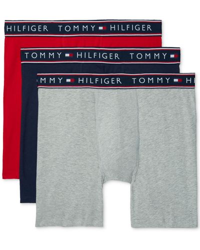 Tommy Hilfiger 3-pk. Cotton Stretch Moisture-wicking Boxer Briefs - Multicolor
