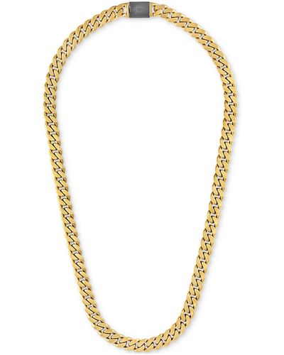 Bulova Classic Curb Chain 24" Necklace - Metallic