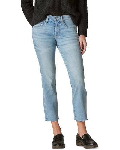 Lucky Brand Sweet Crop Mid-rise Jeans - Blue