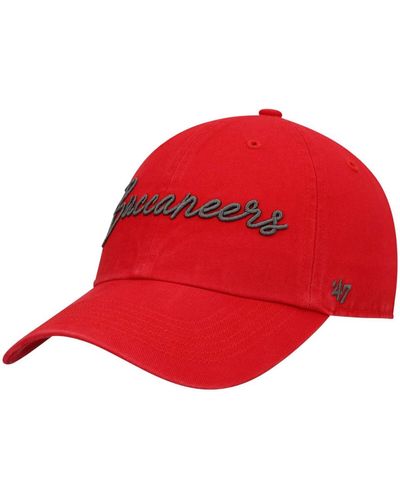 '47 Tampa Bay Buccaneers Vocal Clean Up Adjustable Hat - Red