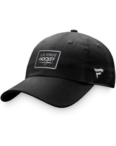 Fanatics Los Angeles Kings Authentic Pro Rink Adjustable Hat - Black