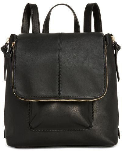 INC International Concepts Elliah Medium Wrapped Backpack - Black