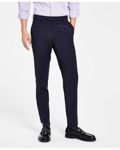 Men Summer Texture Elastic Business Formal Pants Solid Casual Korean Slim  Suit Pants 2023 Men's Wedding Social Office Trousers - AliExpress