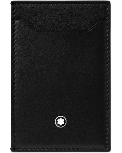 Montblanc Meisterstuck 3 Pocket Card Holder - Black