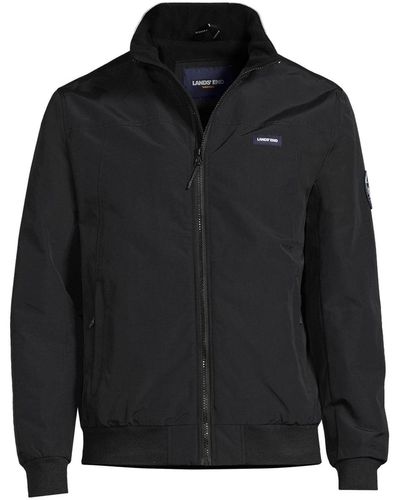 Lands' End Classic Squall Waterproof Insulated Winter Jacket - Black