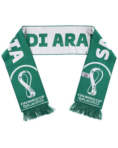 Ruffneck Scarves And Saudi Arabia National Team 2022 Fifa World Cup Qatar Scarf - Green