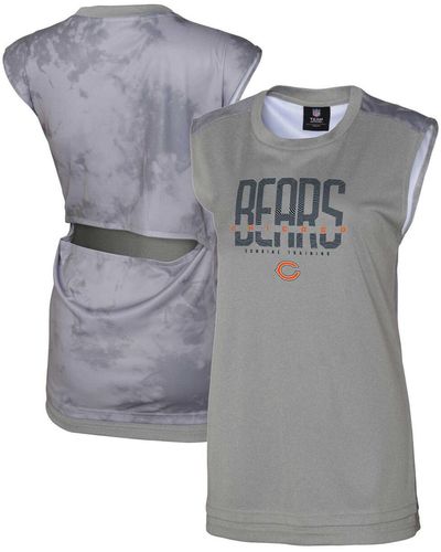 Outerstuff Chicago Bears No Sweat Tank Top - Gray