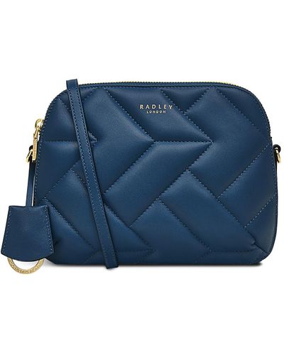 Radley Dukes Place Small Leather Crossbody - Blue