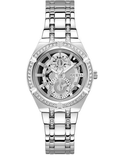 Guess Multi-function Stainless Steel Watch 36mm - White