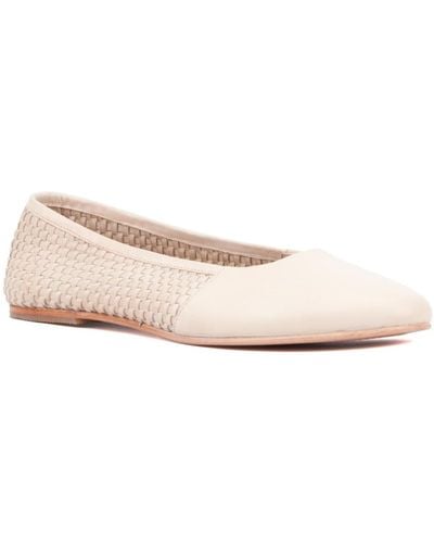 Vintage Foundry . Wilma Ballet Flat - Natural