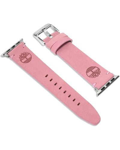 Timberland Ashby Genuine Leather Universal Smart Watch Strap 20mm - Pink