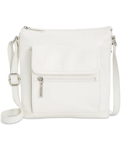 Giani Bernini Venice Nappa Crossbody - Gray