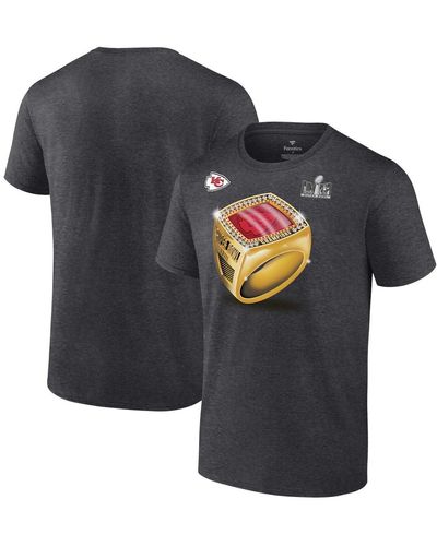 Fanatics Kansas City Chiefs Super Bowl Lviii Champions Ring Season T-shirt - Black