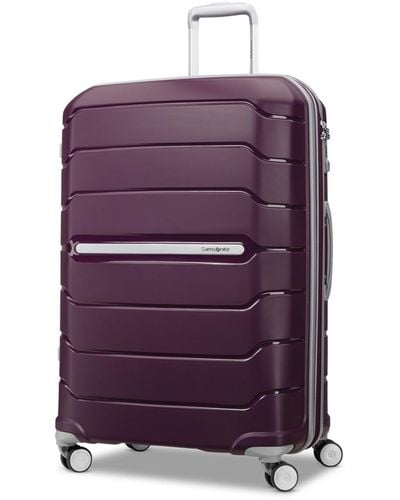 Samsonite Freeform 28" Expandable Hardside Spinner Suitcase - Purple