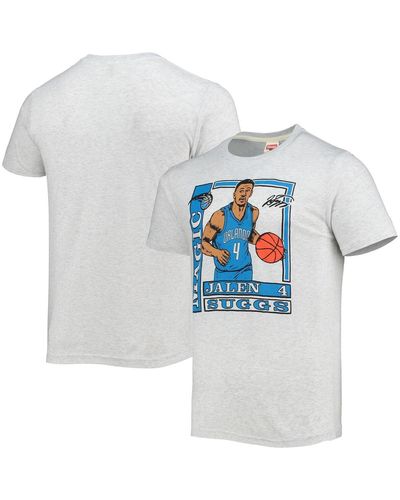 Homage Jalen suggs Orlando Magic Rookie Player Pack Tri-blend T-shirt - White