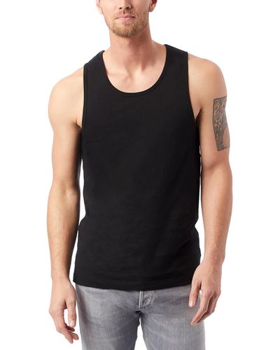 Alternative Apparel Big And Tall Go-to Tank Top - Black