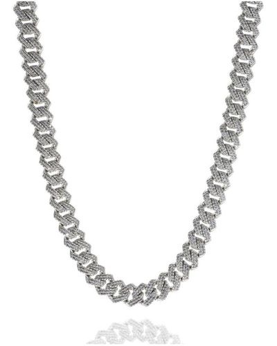OMA THE LABEL Frosty Link Collection Necklace - Metallic