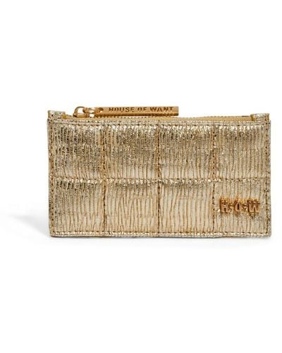 House of Want H.o.w We Swipe Card Case - Natural