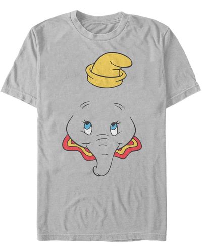 Fifth Sun Dumbo Big Face Short Sleeve T-shirt - Metallic