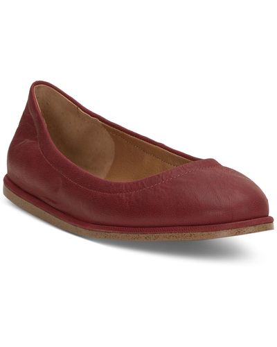Lucky Brand Wimmie Slip-on Ballet Flats - Red