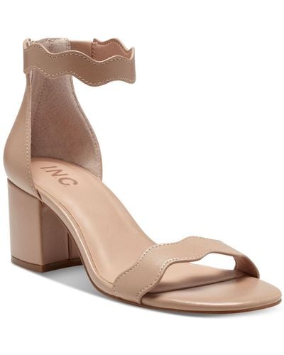 INC International Concepts Hadwin Scallop Two-piece Sandals, Created For Macy's - Multicolor