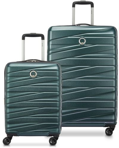 Delsey Cannes 2 Piece Hardside luggage Set - Green