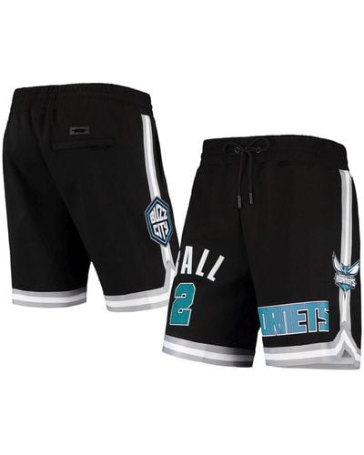 Pro Standard Lamelo Ball Charlotte Hornets Team Player Shorts - Black